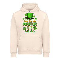 Sandshell Just here for the shenanigans St. Patrick's Urban Hoodie - OliviaCreatesArt
