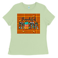 Matcha thankful tumbler Ladies Tee - JahusDesignShop