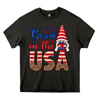 Asphalt Born in the USA gnome Heavy Core Tee - Neo Western