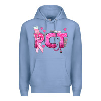 Colony Blue breast cancer pct patient care technician Premium Hoodie - texasbilliewilder