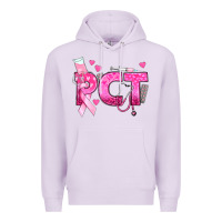 Lilac breast cancer pct patient care technician Premium Hoodie - texasbilliewilder