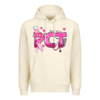 Sandshell breast cancer pct patient care technician Premium Hoodie - texasbilliewilder