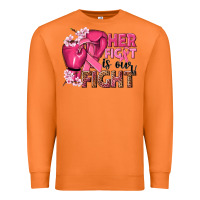 Carrot her fight is our fight Premium Sweatshirt - NancyCooperArtShop