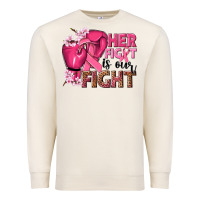 Sandshell her fight is our fight Premium Sweatshirt - NancyCooperArtShop