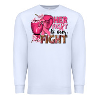 White her fight is our fight Premium Sweatshirt - NancyCooperArtShop