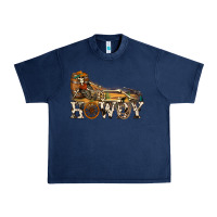 Navy howdy killer Urban Heavy Tee - NancyCooperArtShop