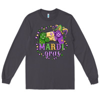 Smoke mardi gras game Long Sleeve Tee - MaliasSmallBusiness