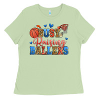Matcha busy raising ballers basketball Ladies Tee - Zillion Design Studio