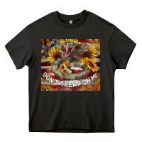 Asphalt rattle snake don't tread on me tumbler Heavy Core Tee - BarkalooDesign