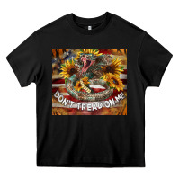 Black rattle snake don't tread on me tumbler Heavy Core Tee - BarkalooDesign