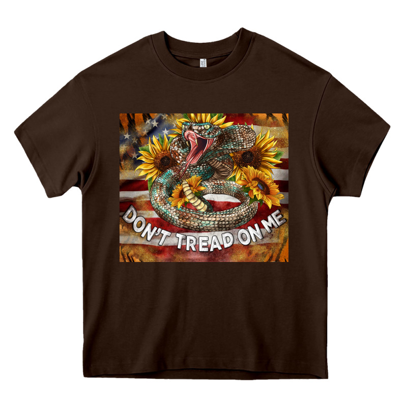 Rattle Snake Don't Tread On Me Tumbler Heavy Core Tee by BarkalooDesign | Teevron