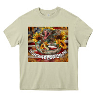 Mossy rattle snake don't tread on me tumbler Heavy Core Tee - BarkalooDesign