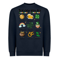 Navy god says you are st patrick's day Heavyweight Sweatshirt - MaliasSmallBusiness