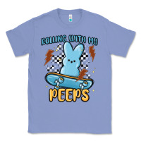 Colony Blue skateboard bunny Classic Tee - MaliasSmallBusiness