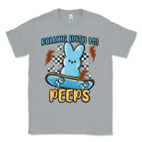 Heather Grey skateboard bunny Classic Tee - MaliasSmallBusiness
