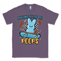 Lavender skateboard bunny Classic Tee - MaliasSmallBusiness