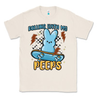 Natural skateboard bunny Classic Tee - MaliasSmallBusiness