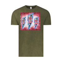 Vintage Olive western mama Vintage Tee - BarkalooDesign