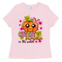 Cutest Pumpkin In The Patch Ladies Tee | Teevron