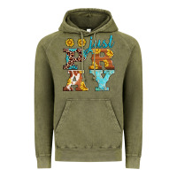 Vintage Olive just pray western sunflowers Vintage Hoodie - AdoDesignShop