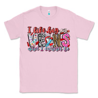 Bubblegum Pink I Like big veins and cannot be Classic Tee - CowhideDigitalArt