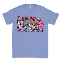 Colony Blue I Like big veins and cannot be Classic Tee - CowhideDigitalArt
