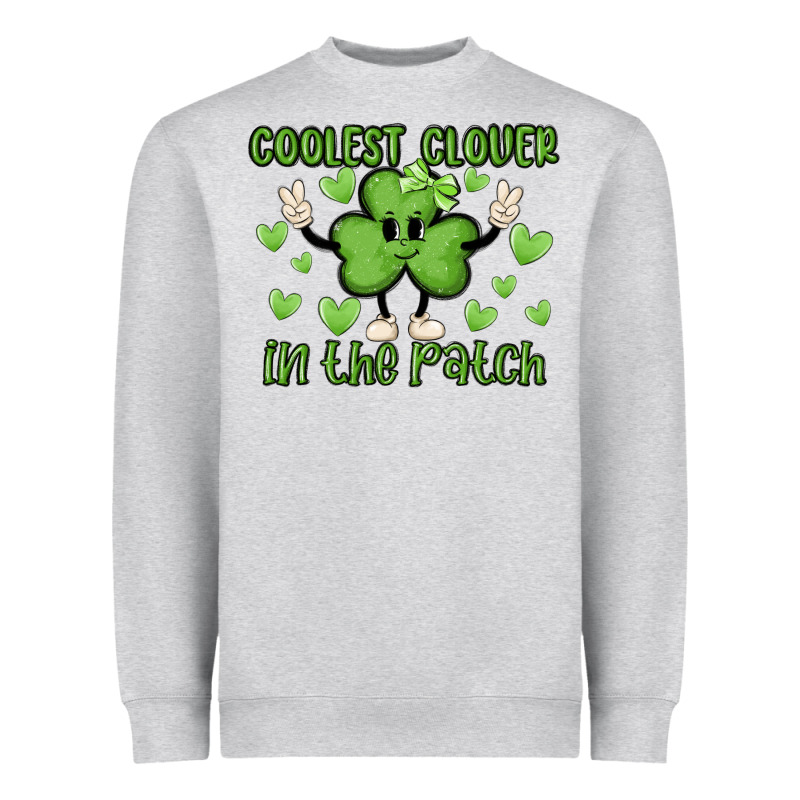 Coolest Clover To Pinch Heavyweight Sweatshirt by MaliasSmallBusiness | Teevron