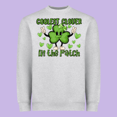 Coolest Clover To Pinch Heavyweight Sweatshirt Designed By Maliassmallbusiness