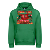 Emerald Valentine's Day wild thing you make my heart sing Urban Hoodie - FaDigitalArtStudio