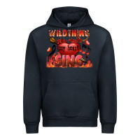 Navy Valentine's Day wild thing you make my heart sing Urban Hoodie - FaDigitalArtStudio