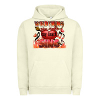 Pigment Pistachio Valentine's Day wild thing you make my heart sing Urban Hoodie - FaDigitalArtStudio