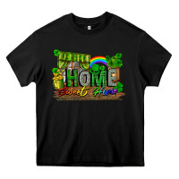 Black home sweet home Heavy Core Tee - FaDigitalArtStudio