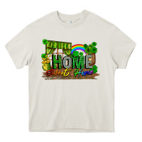 Cream home sweet home Heavy Core Tee - FaDigitalArtStudio