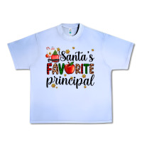 Grape Ice santa's favorite principal Urban Heavy Tee - AdoDesignShop