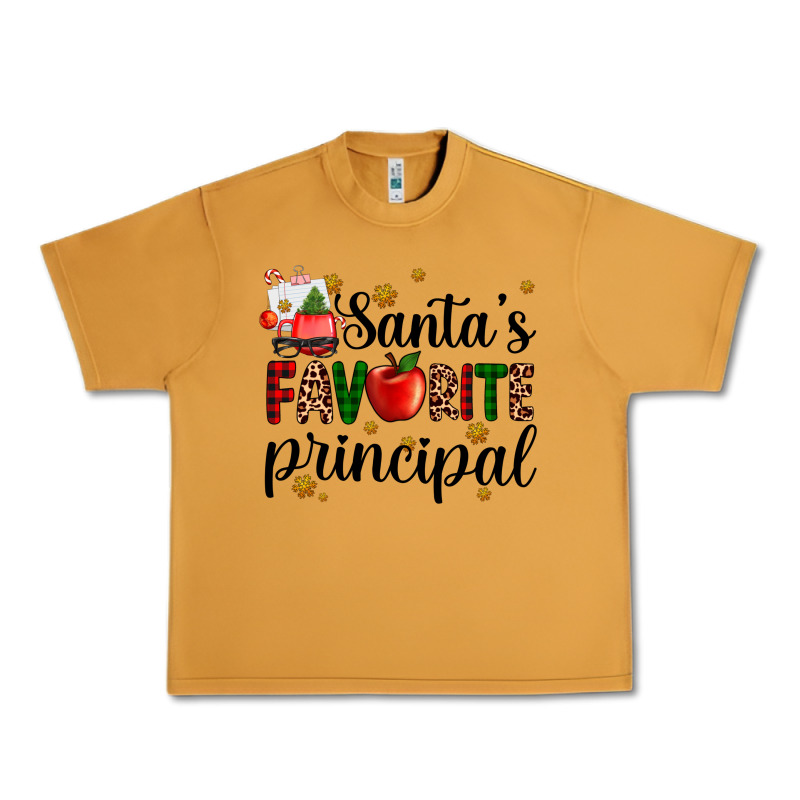 Santa's Favorite Principal Urban Heavy Tee by AdoDesignShop | Teevron