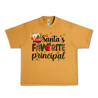 Peanut Butter santa's favorite principal Urban Heavy Tee - AdoDesignShop