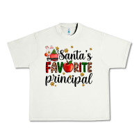 Pistachio santa's favorite principal Urban Heavy Tee - AdoDesignShop