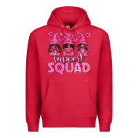Cardinal breast cancer afro gnomies support squad Premium Hoodie - texasbilliewilder