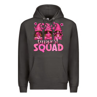 Smoke breast cancer afro gnomies support squad Premium Hoodie - texasbilliewilder