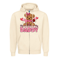 Sandshell my valentine is my daddy Zipper Hoodie - LillyAllenDesigns