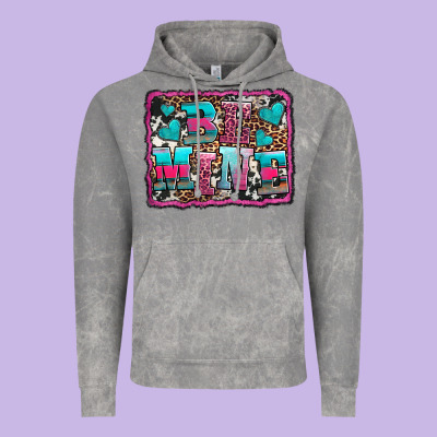 Be Mine Western Valentine's Day Vintage Hoodie Designed By Adodesignshop