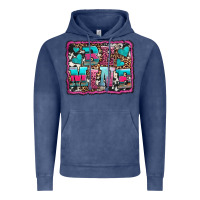 Vintage Denim be mine western valentine's day Vintage Hoodie - AdoDesignShop