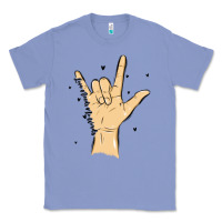 Colony Blue love needs no words Classic Tee - MaliasSmallBusiness