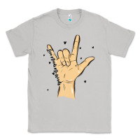 Moon Dust love needs no words Classic Tee - MaliasSmallBusiness