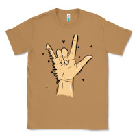 Toasted Coconut love needs no words Classic Tee - MaliasSmallBusiness