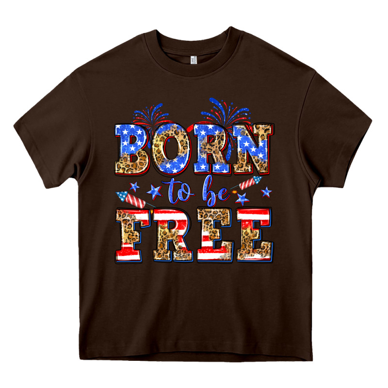 Born To Be Free Heavy Core Tee by Neo Western | Teevron