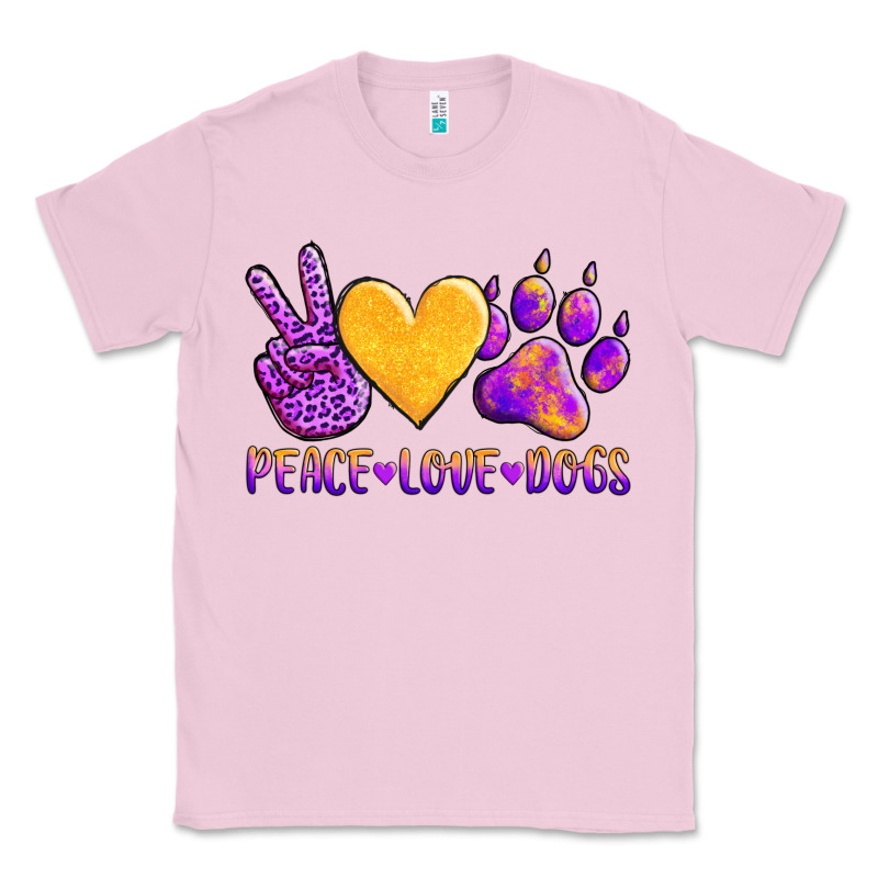 Peace Love Dogs Classic Tee by AdoDesignShop | Teevron