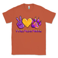Copper peace love dogs Classic Tee - AdoDesignShop