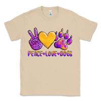 Mushroom peace love dogs Classic Tee - AdoDesignShop