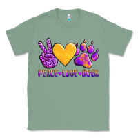 Sage peace love dogs Classic Tee - AdoDesignShop